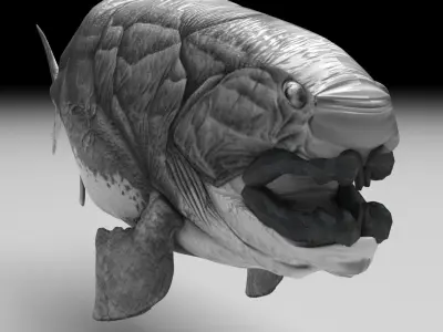 Dunkleosteus 3D model