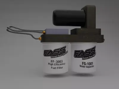 FASS FUEL LIFT PUMP x FASS FUEL SYSTEM 3D model