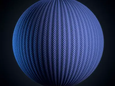 Fabric Katana-2 pattern - VOL 08 - SBsar - Maps Texture