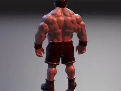 Brutos Fighter 3D model