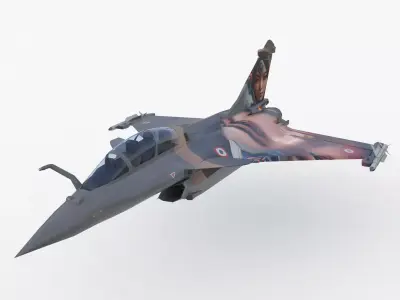 Aircraft Rafaele B Angel 99 Low-poly 3D model