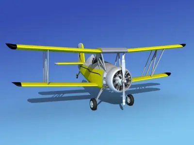 Grumman G-164 AgCat V11 Sport 3D model