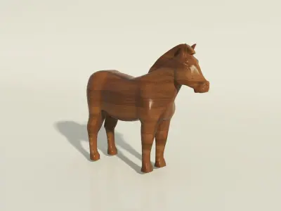 Zebra 3D model