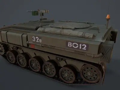 FV432 APC Low-poly 3D model