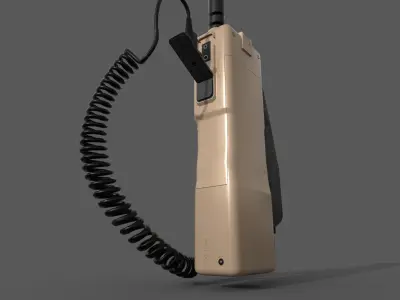 Radio Baofeng-AR-152 Low-poly 3D model