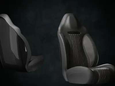 Sport Seats Free 3D model