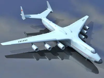 CCCP Antonov An-225  3D model