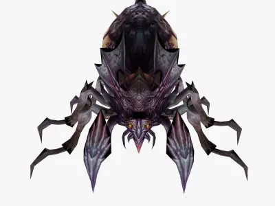 Monster insect boss Renmianzhizhu 3D model