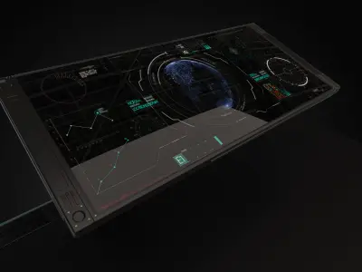 Control Desk 3D model