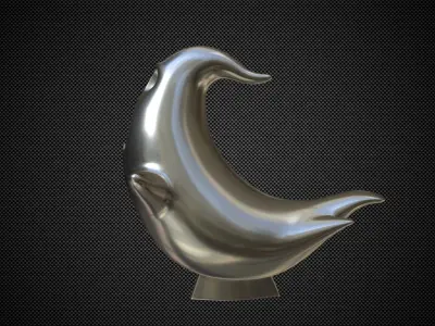 Ghostbusters Hood Ornament 3D model