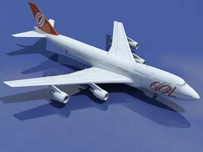 Gol Airlines 3D model