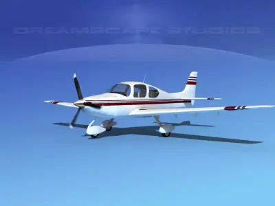 Cirrus SR22 V13 3D model
