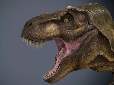 Tyrannosaurus Rex-Animations 3D model