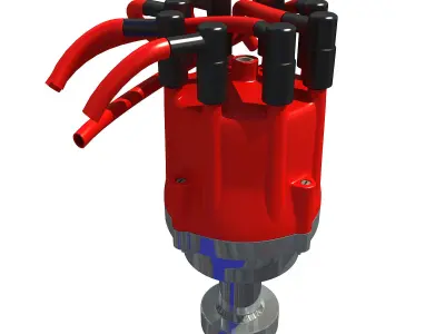 Engine Distributor 3D model