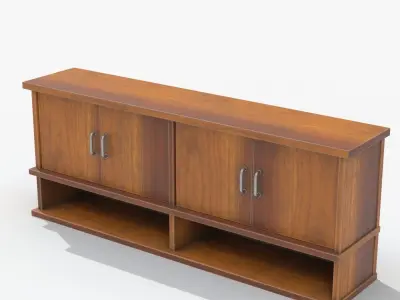 hinged shelf 3D model