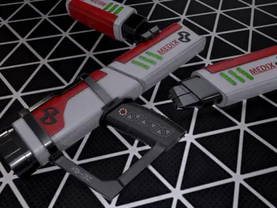 Medix Gun 3D model