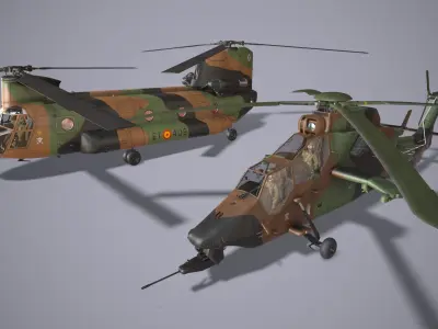Spanish Army Helicopter Collection 