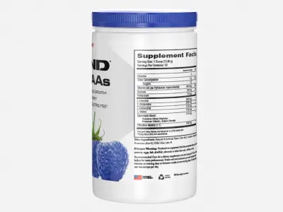 Supplement BCAA Bottle 3D model