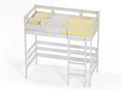Bunk Bed Free 3D model