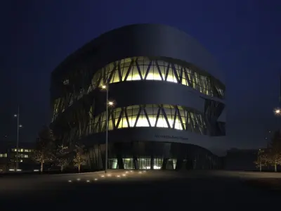 Photorealistic Commercial Buiding Collection 3D model