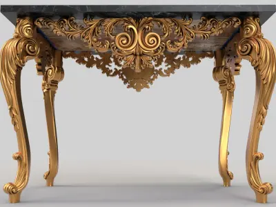 Table X6 CNC 3D model