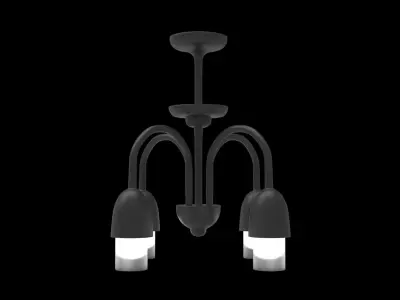 ceiling light Free low-poly 3D model