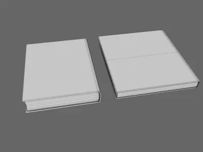 Books Mags 3D model