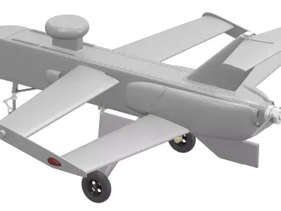 Alliant RQ-6 Outrider drone 3D model