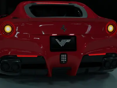 Ferrari F12 Free 3D model