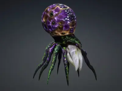 Spider Monster-V1d 3D model