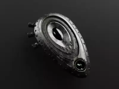 Men In Black 3 Time Jump Device 3D model
