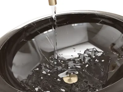 Stone sink Distrito 3D model