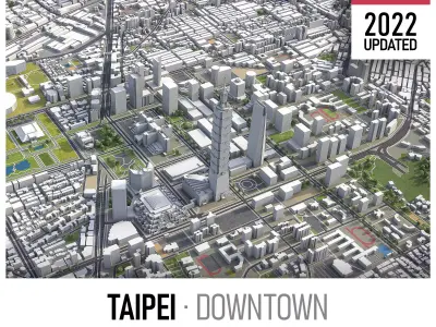 Taipei 3D model