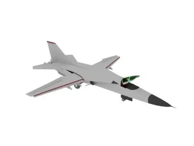 AIRCRAFT F111 3D model
