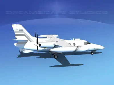 Dreamscape AF-44 Star Executive V06 3D model