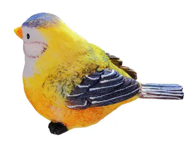 Figurine Yellow bird 02 3D model