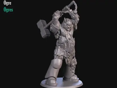 Orgres 3D print model