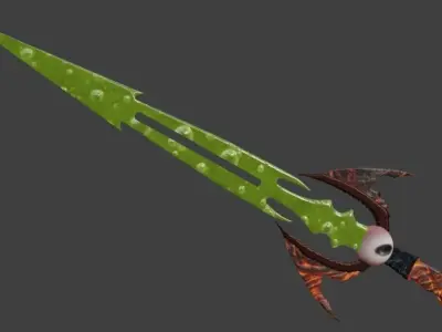 Vampire Sword 3D model