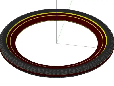 Wheel MTB 26 Free 3D model