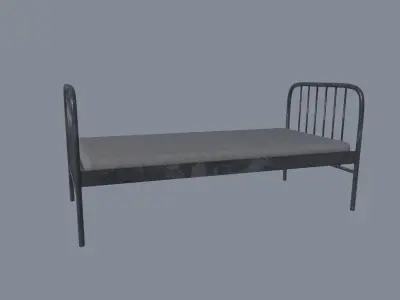 Prison Bed 3D model
