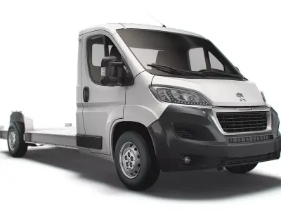 Peugeot Boxer 3540 L4 platform cab 2020 3D model