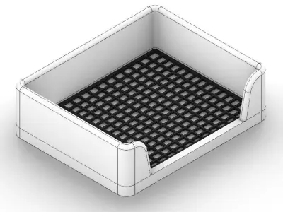 Sand Tray For Cat 3D model