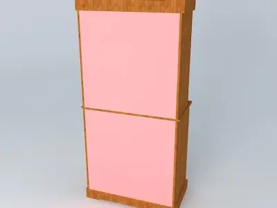 Dining Room Hutch Grandmas Free 3D model