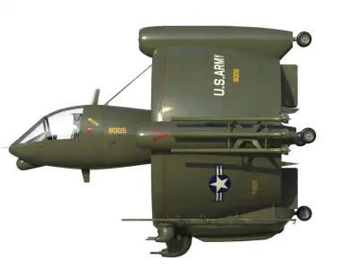 Convair model 49 3D model