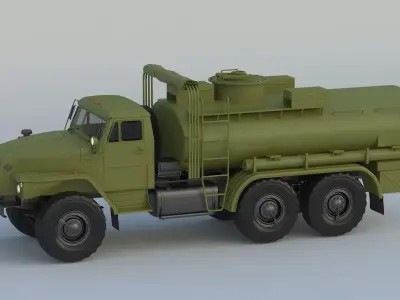 Ural-4320 Tanker 3D model
