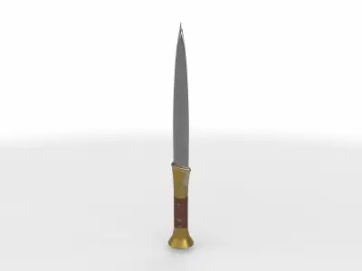 sword 01 3D model