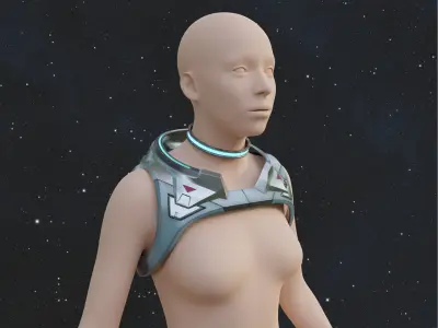 Si Fi Juno Space Ranger Body Suit Overwatch 2 3D print model