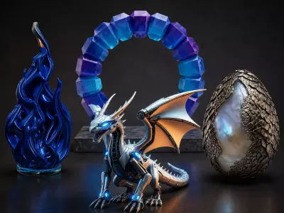 Dragon Realms Part 2 Hatchling Awakening  3D print model