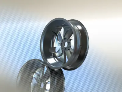 Car Rim Free 3D model