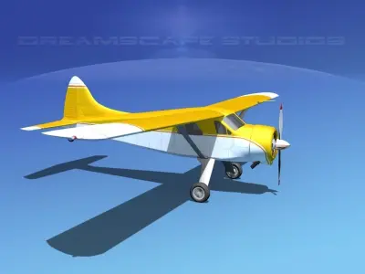 Dehaviland DH-2 Beaver SL03 3D model